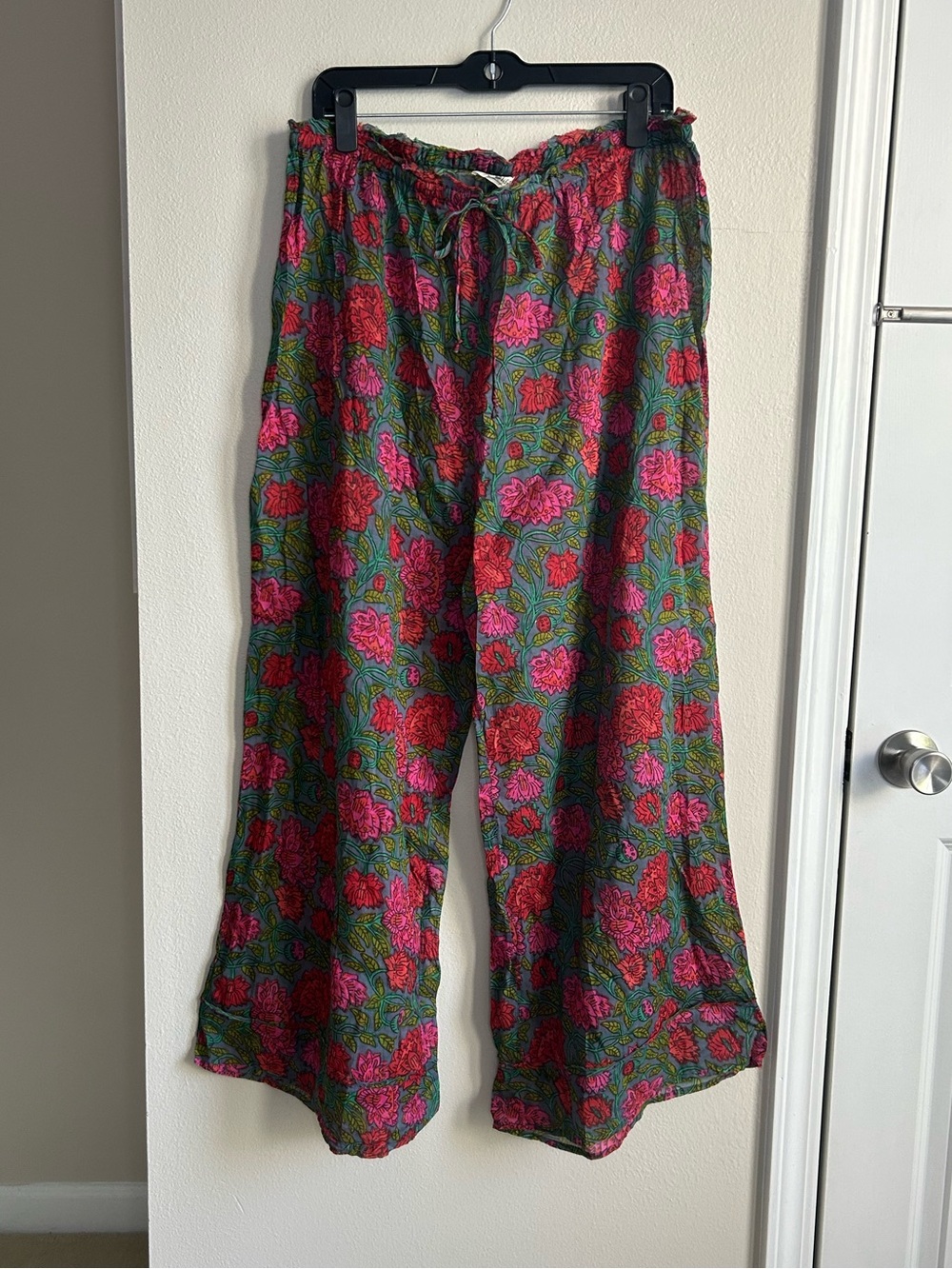 NWT NATURAL LIFE Floral Button-Front Dreamy Lightweight Cotton Pajama Set Size L - Picture 11 of 15